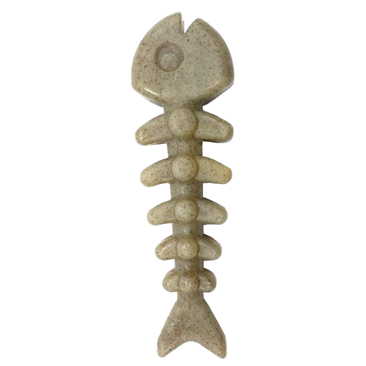 Fish Bone Nylon Dog Toy for Aggressive Chewers | USA Made | SodaPup - BIG FRENCHIES