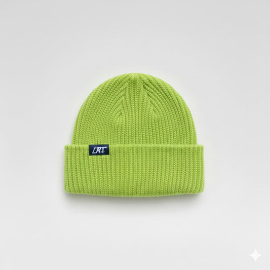 FISHERMAN BEANIE - LIME - BIG FRENCHIES