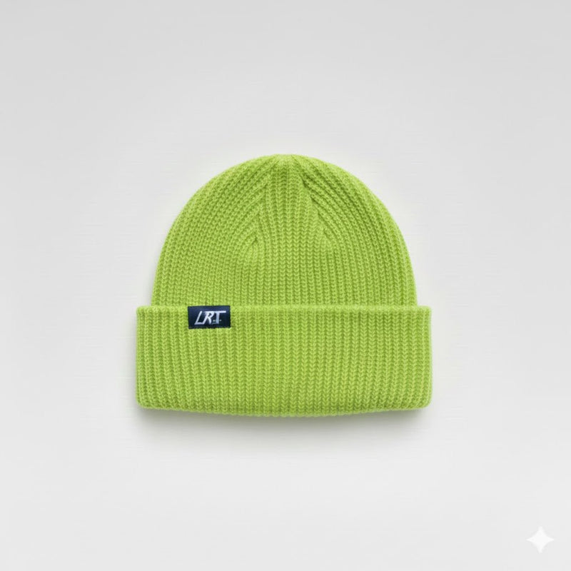 FISHERMAN BEANIE - LIME - BIG FRENCHIES