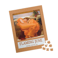 Flaming June by Frederic Leighton: Colorful Art History Puzzle - BIG FRENCHIES
