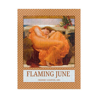 Flaming June by Frederic Leighton: Colorful Art History Puzzle - BIG FRENCHIES