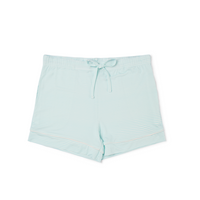 Cloud Stripe Short Sleeve & Shorts Bamboo Women's Pajama Set