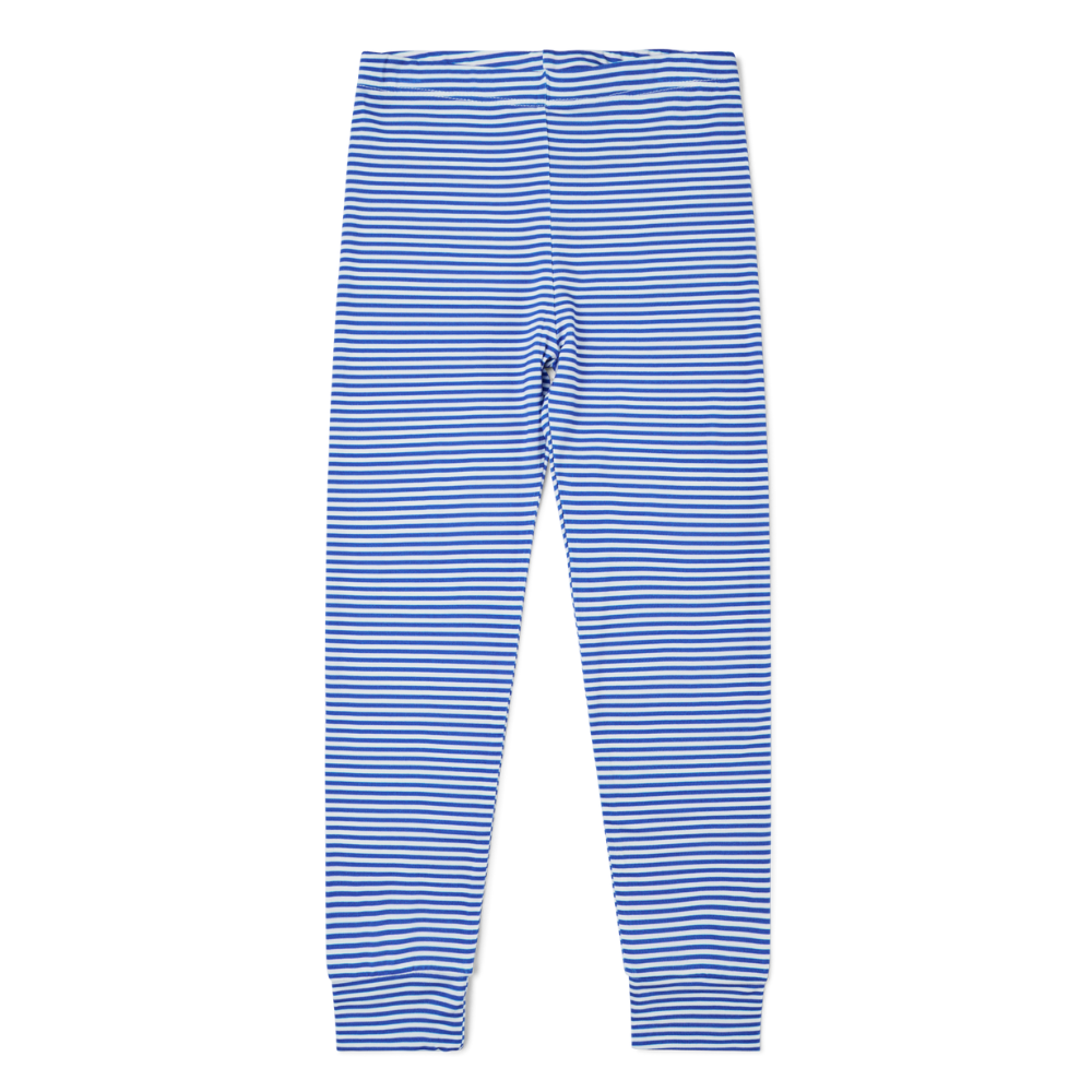 Cobalt Stripe Bamboo Toddler Pajama Set - BIG FRENCHIES