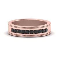 Flat Milgrain Mens Promise Band