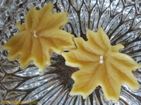 Floating Maple Leaf Beeswax Candle - BIG FRENCHIES