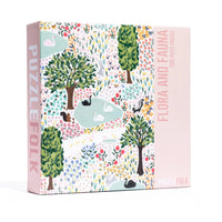 Flora & Fauna 500 Piece Jigsaw Puzzle by Puzzlefolk