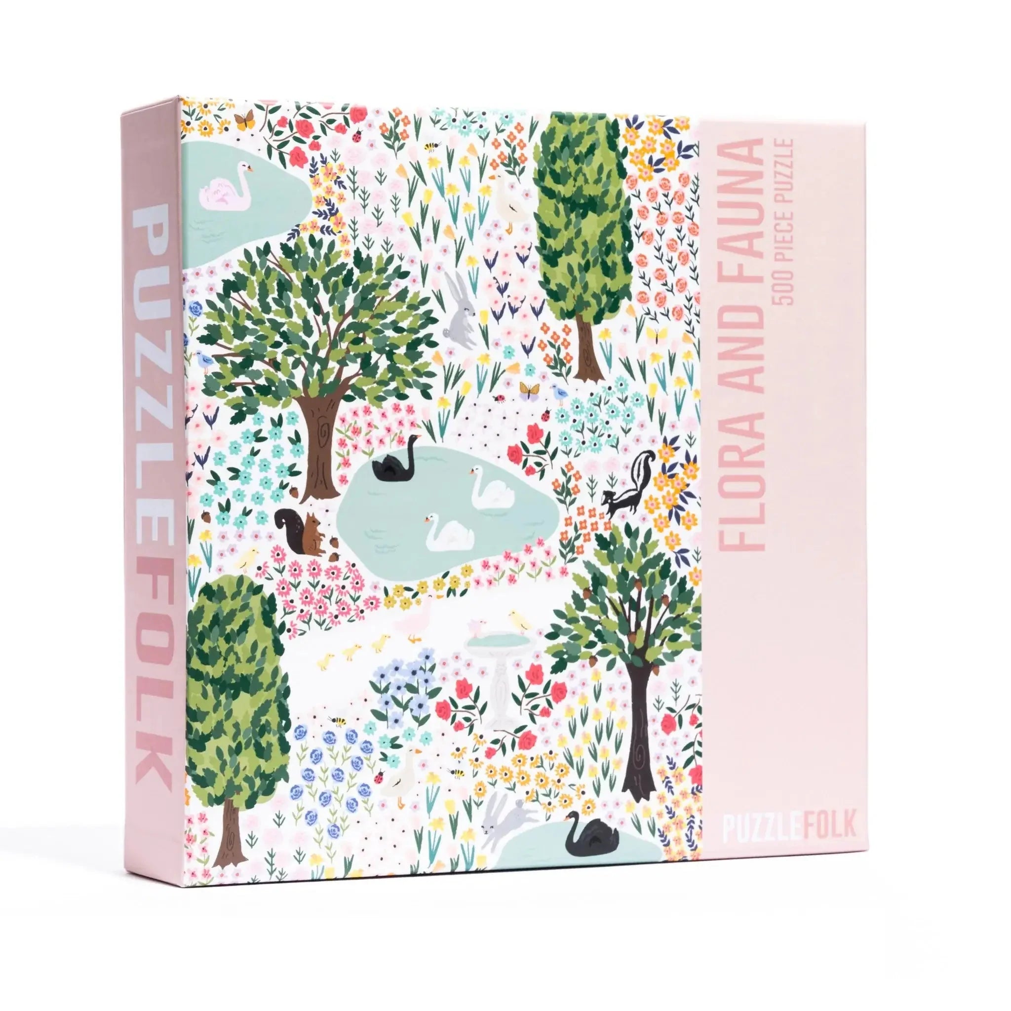 Flora & Fauna 500 Piece Jigsaw Puzzle by Puzzlefolk