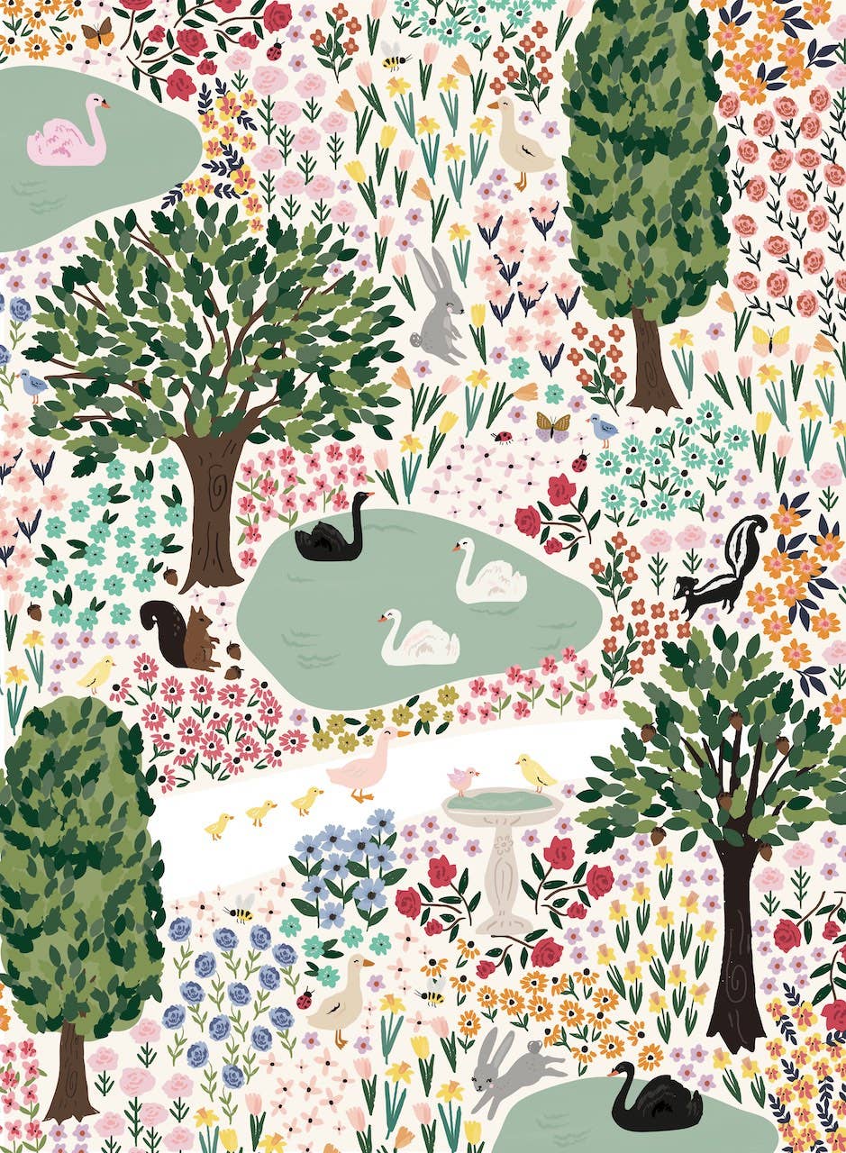 Flora & Fauna 500 Piece Jigsaw Puzzle by Puzzlefolk