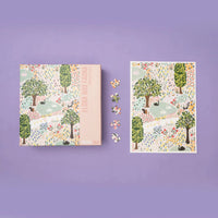 Flora & Fauna 500 Piece Jigsaw Puzzle by Puzzlefolk