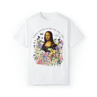 Floral Mona Lisa T-Shirt - BIG FRENCHIES