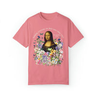 Floral Mona Lisa T-Shirt - BIG FRENCHIES
