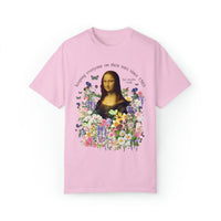 Floral Mona Lisa T-Shirt - BIG FRENCHIES