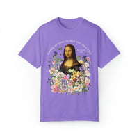 Floral Mona Lisa T-Shirt - BIG FRENCHIES