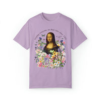 Floral Mona Lisa T-Shirt - BIG FRENCHIES