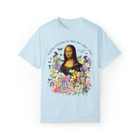 Floral Mona Lisa T-Shirt - BIG FRENCHIES