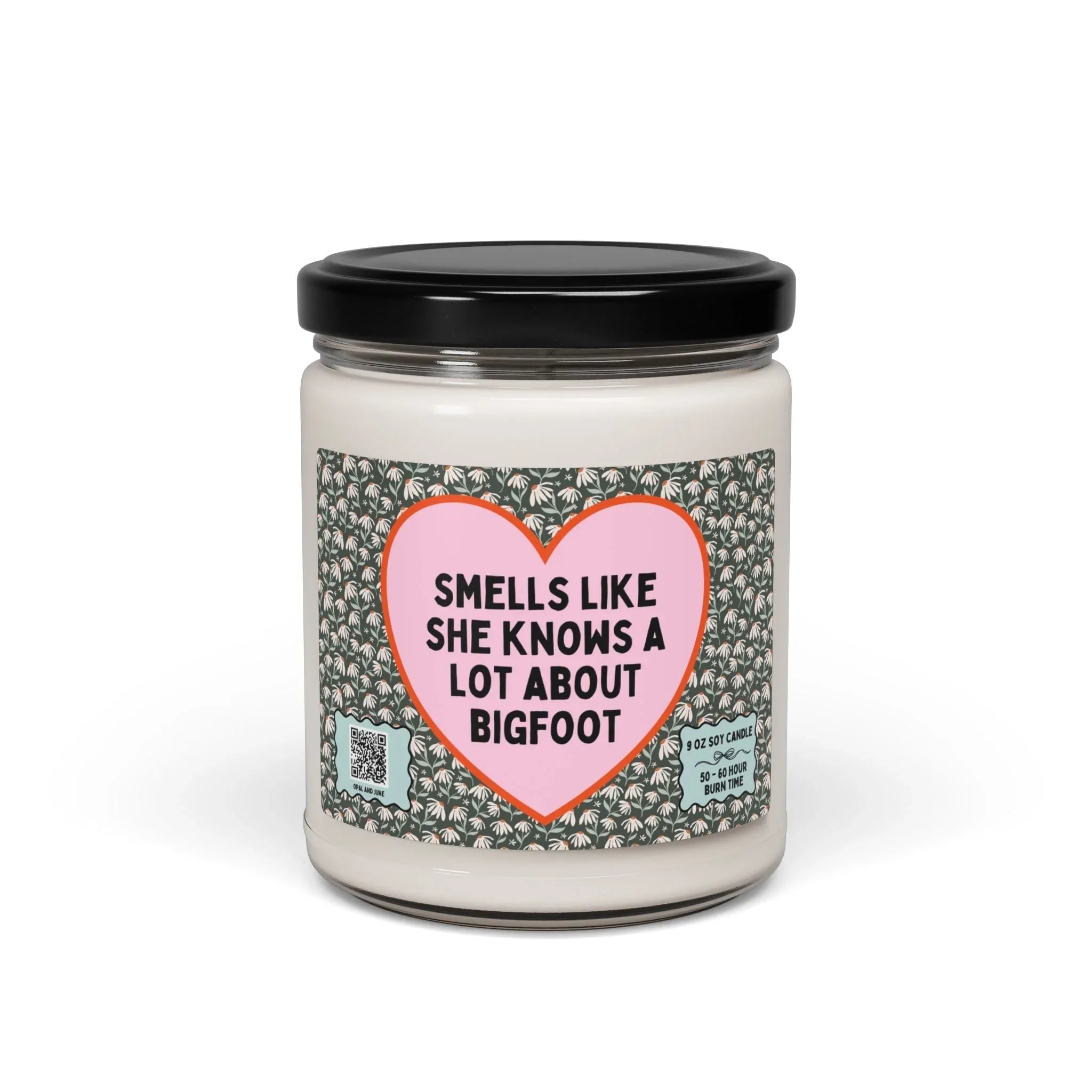 Floral Bigfoot Candle - BIG FRENCHIES