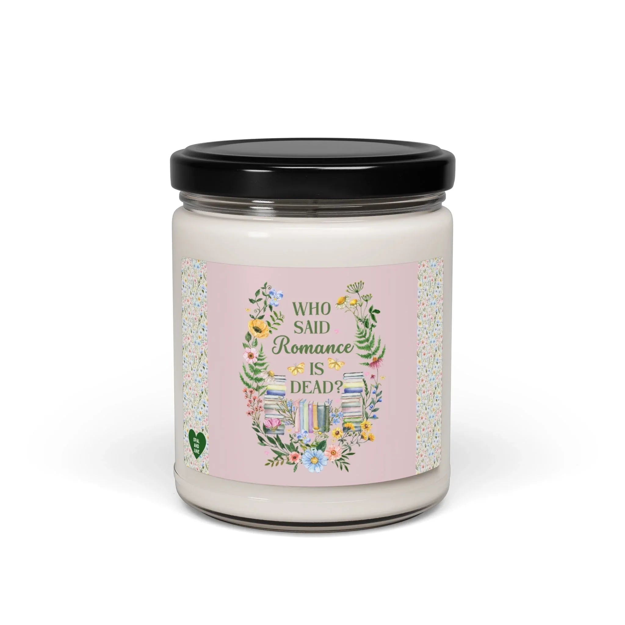 Floral Bookish Candle for Romance Reader - BIG FRENCHIES