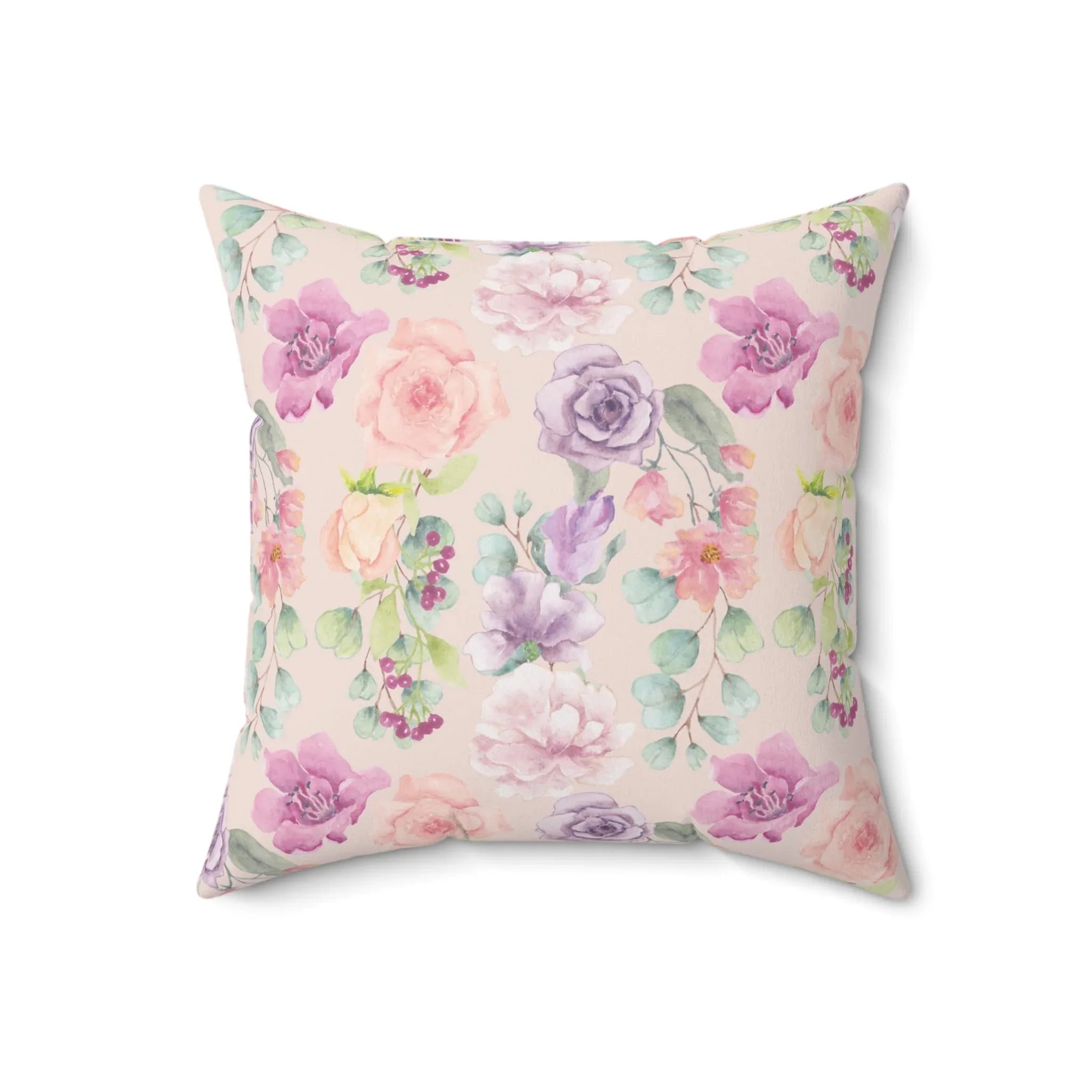 Floral Bookish Pillow for Romance Reader: My Night Is All Booked, Colorful Whimsigoth Pillow - BIG FRENCHIES