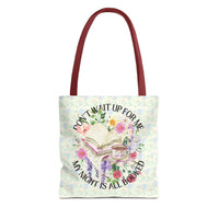 Floral Bookish Tote: My Night Is All Booked - BIG FRENCHIES