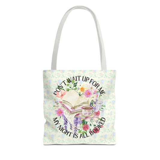 Floral Bookish Tote: My Night Is All Booked - BIG FRENCHIES
