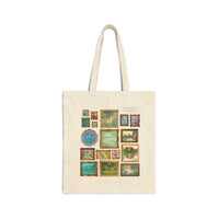 Floral Claude Monet Tote Bag for Art Historian - BIG FRENCHIES
