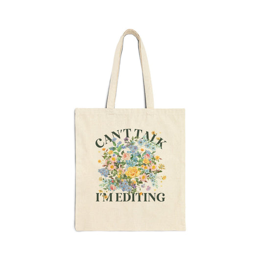 Floral Editing Day Tote Bag - BIG FRENCHIES