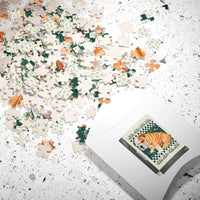 Floral English Bulldog Puzzle - BIG FRENCHIES