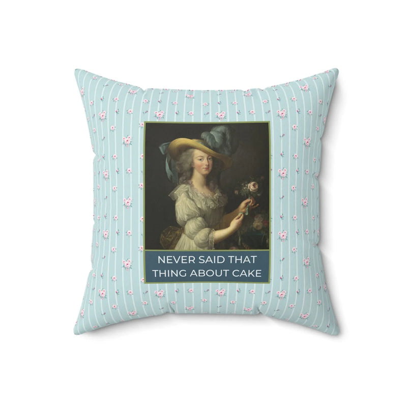 Floral History Pillow for Social Studies Teacher: Marie Antoinette - BIG FRENCHIES