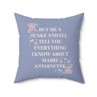 Floral History Pillow: Marie Antoinette - BIG FRENCHIES
