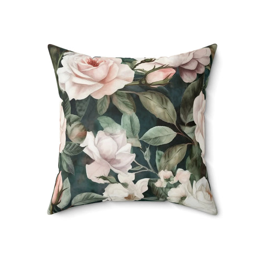 Floral History Pillow with Roses: Anne Boleyn Did Nothing Wrong | Cute Tudor History Pillow - BIG FRENCHIES