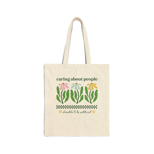 Caring About People Tote - BIG FRENCHIES
