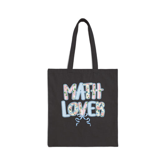 Floral Math Lover Tote