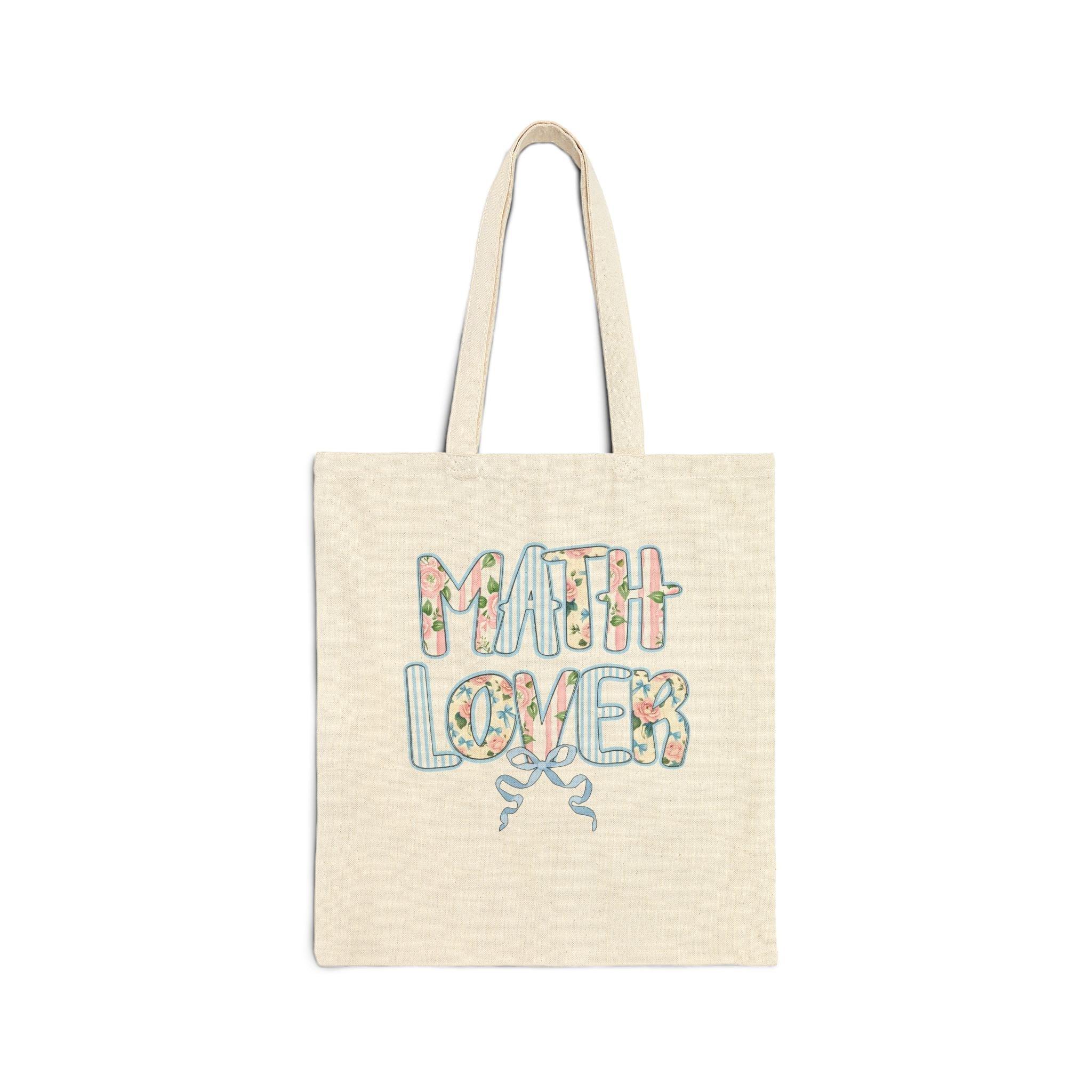 Floral Math Lover Tote - BIG FRENCHIES