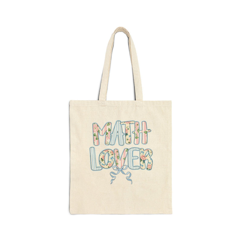 Floral Math Lover Tote - BIG FRENCHIES