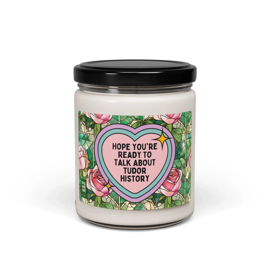 Floral Tudor History Candle - BIG FRENCHIES