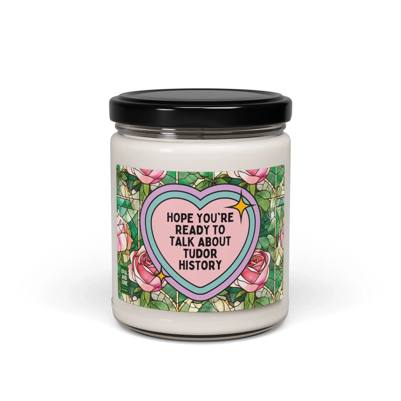 Floral Tudor History Candle - BIG FRENCHIES