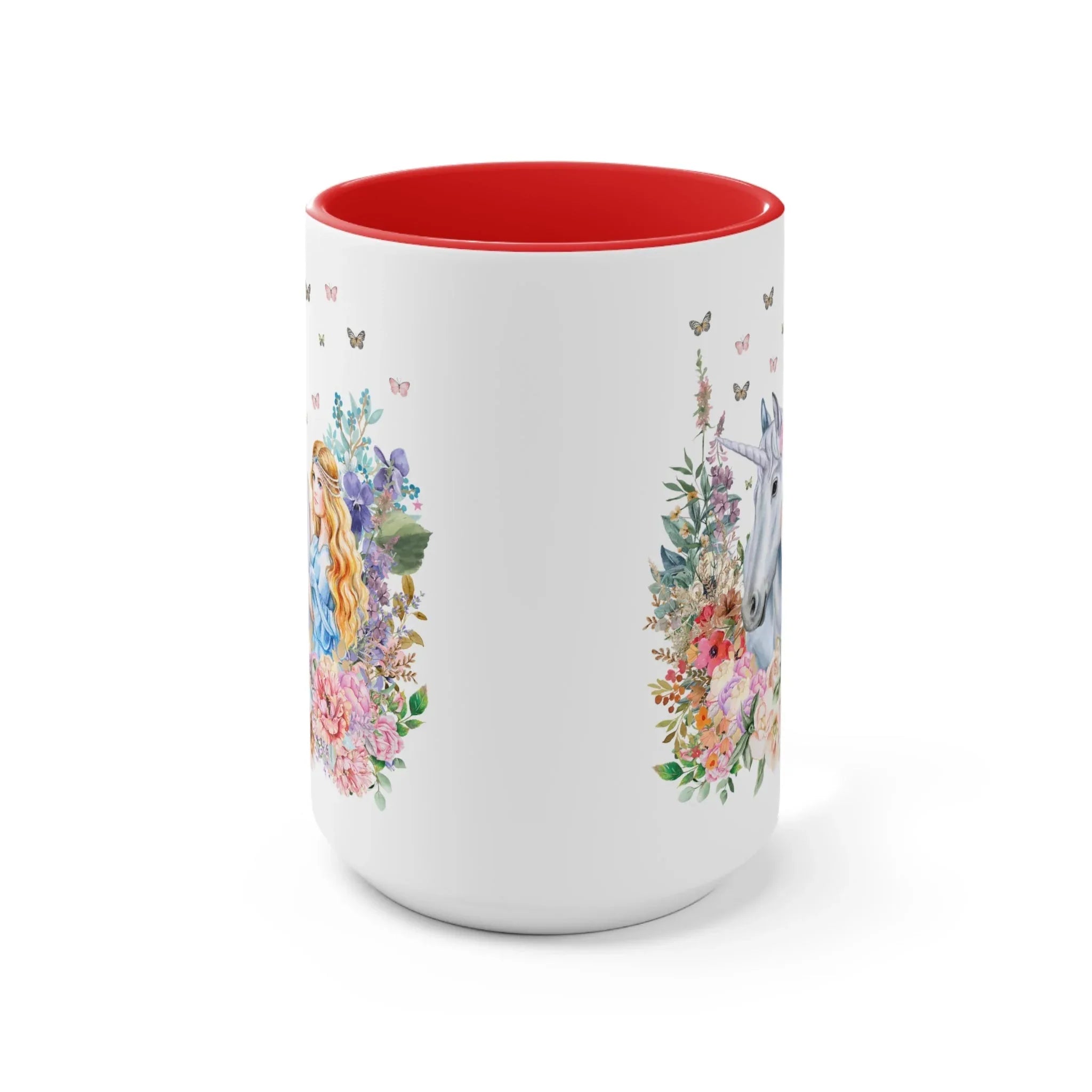 Floral Unicorn Mug for Fantasy Lover - BIG FRENCHIES