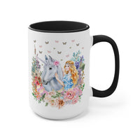 Floral Unicorn Mug for Fantasy Lover - BIG FRENCHIES