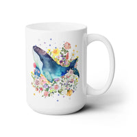 Floral Whale Coffee Mug - BIG FRENCHIES