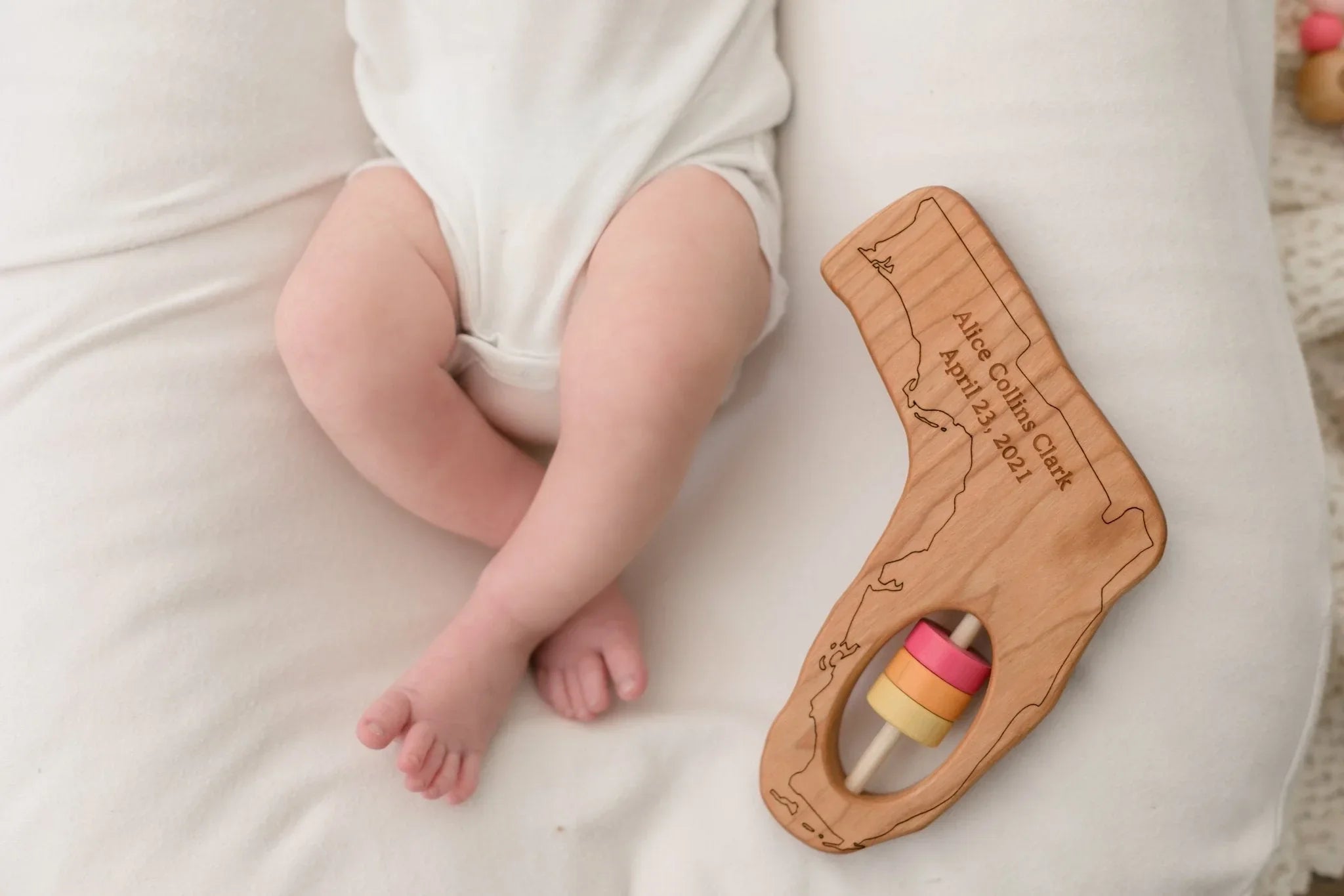 Florida State Wooden Baby Rattle™ - BIG FRENCHIES