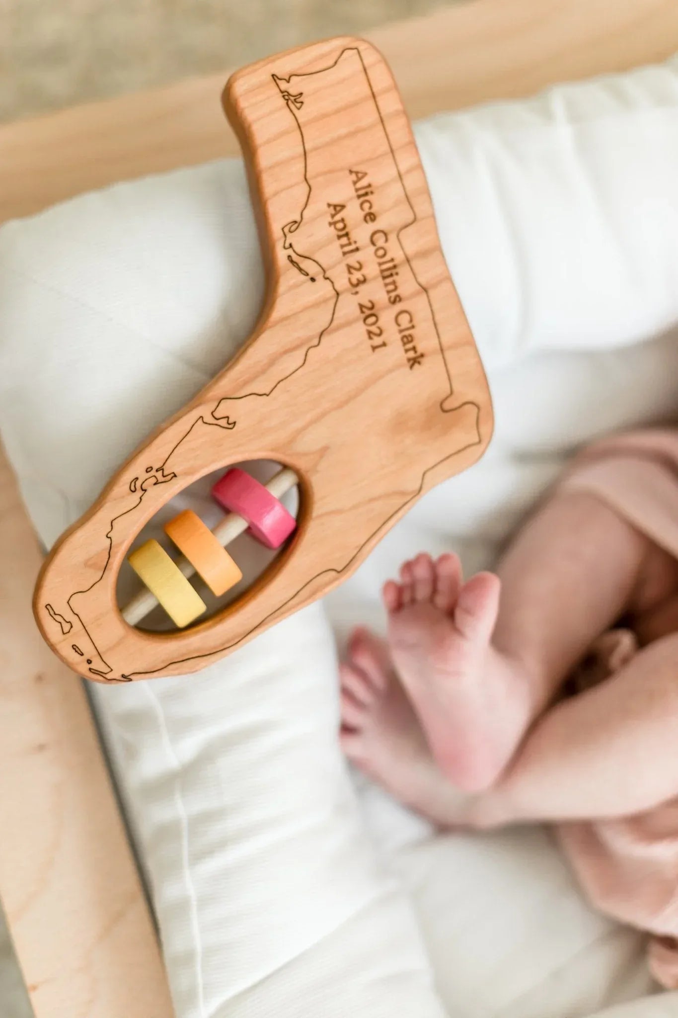 Florida State Wooden Baby Rattle™ - BIG FRENCHIES