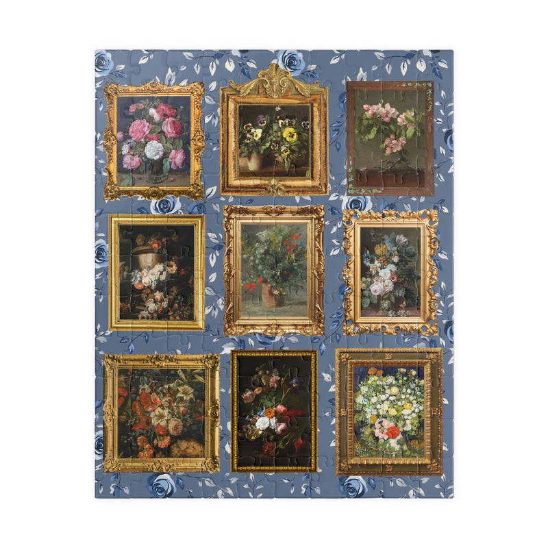 Puzzle: Famous Flower Paintings - BIG FRENCHIES