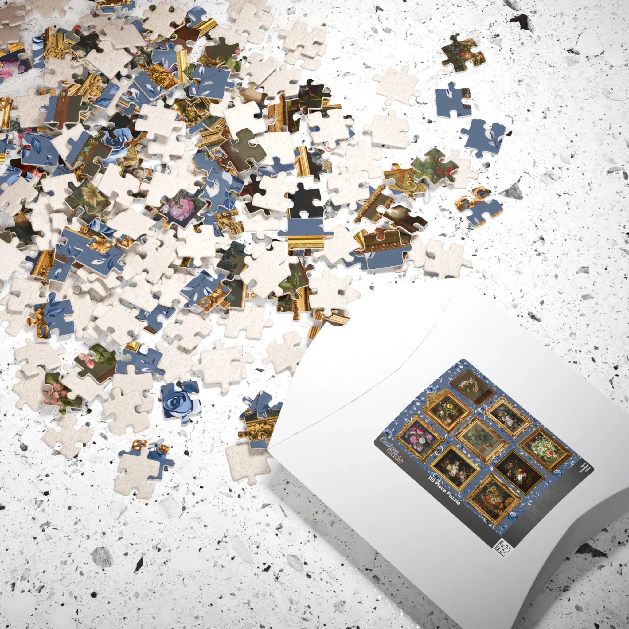Puzzle: Famous Flower Paintings - BIG FRENCHIES