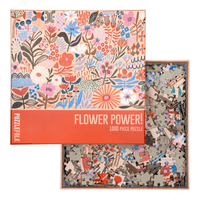Flower Power 1000 Piece Jigsaw Puzzle | Puzzlefolk