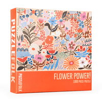 Flower Power 1000 Piece Jigsaw Puzzle | Puzzlefolk