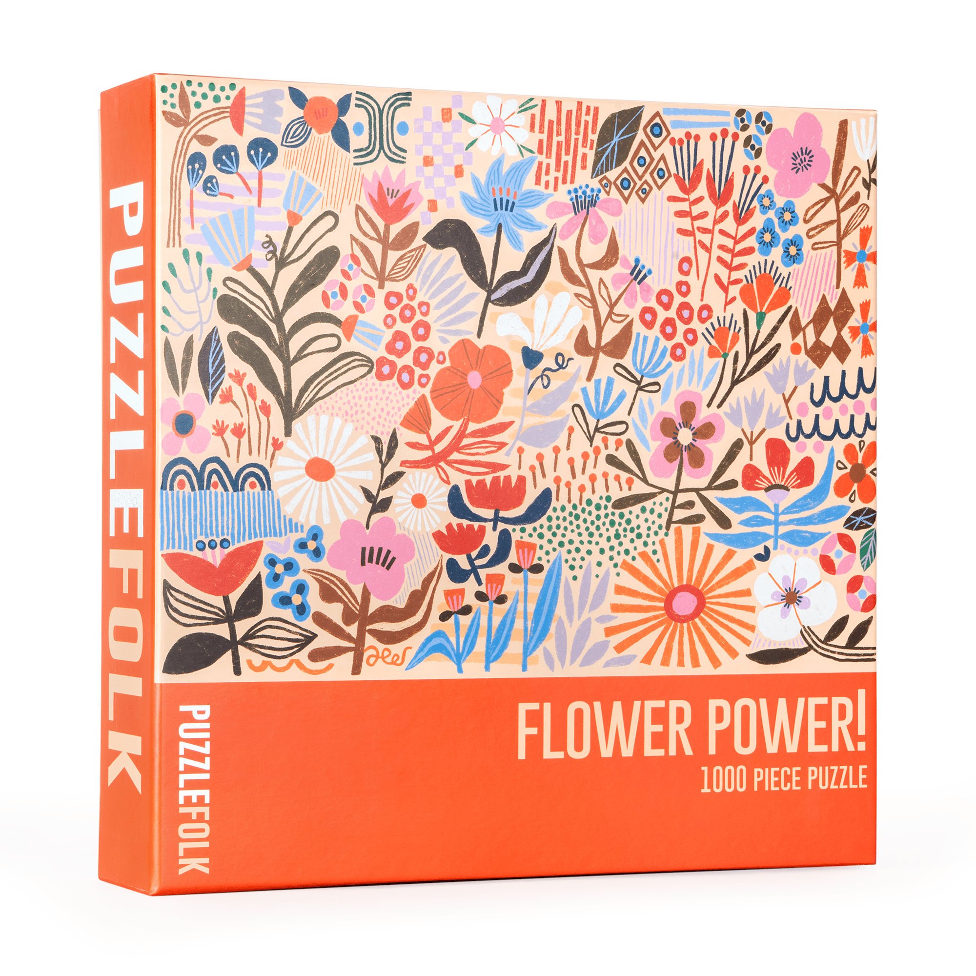 Flower Power 1000 Piece Jigsaw Puzzle | Puzzlefolk