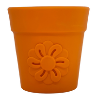 Large Flower Pot eCup Dog Treat Dispenser | Durable USA-Made Enrichment Toy | SodaPup - BIG FRENCHIES