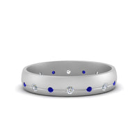 Flush Set Diamond Wedding Band