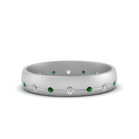 Flush Set Diamond Wedding Band