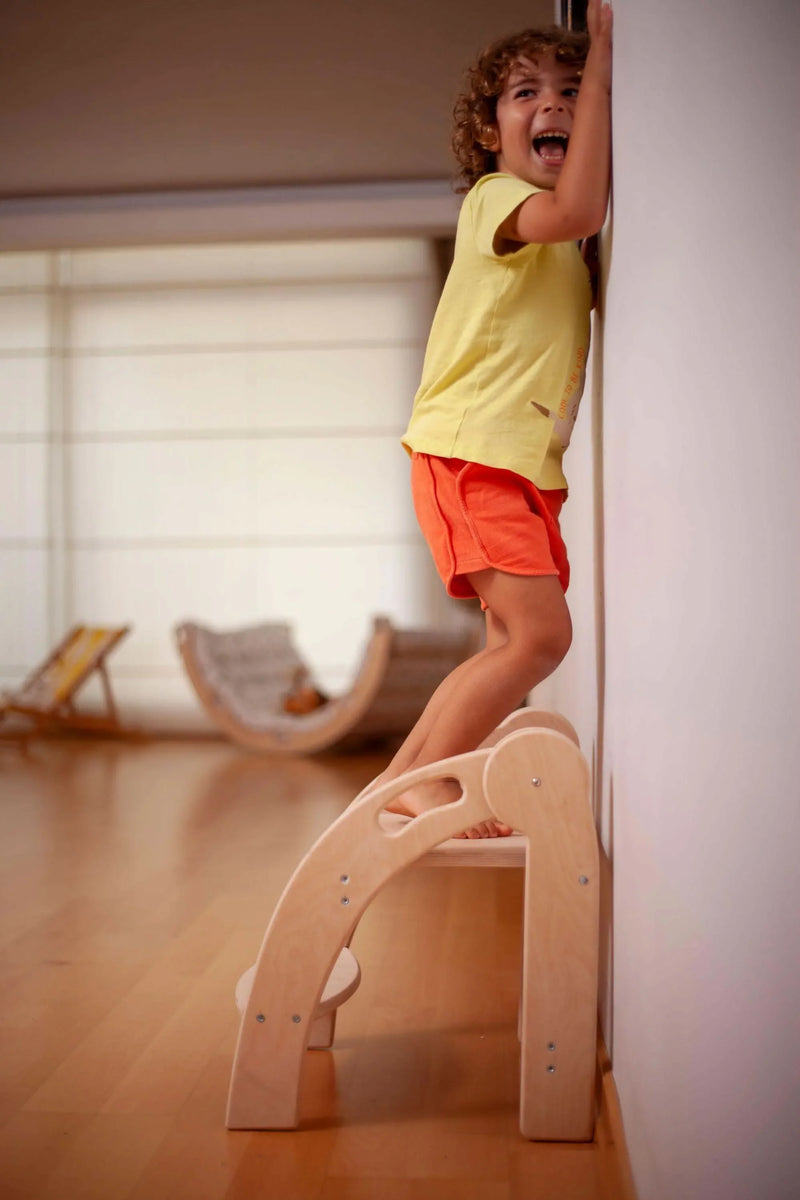 Foldable Montessori Kitchen Step Stool - BIG FRENCHIES